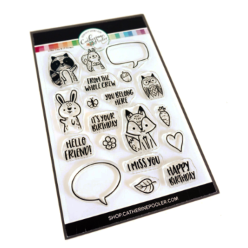 Catherine Pooler - Critter Crew Stamp Set