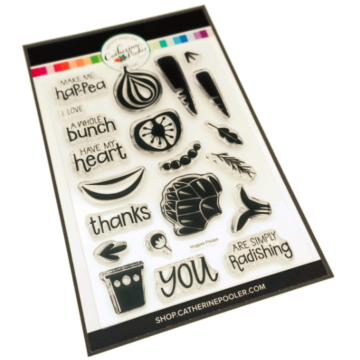 Catherine Pooler - Stamp Set - Veggies Please