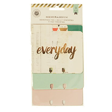 Heidi Swapp - MEMORYDEX - Tabs - Gold Foil
