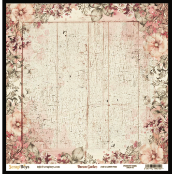 ScrapBoys - Dream Garden - 12x12 Pattern Paper