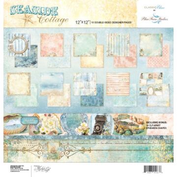 Blue Fern Studio - Classic Blue - Seaside Cottage 12x12 Collection Set