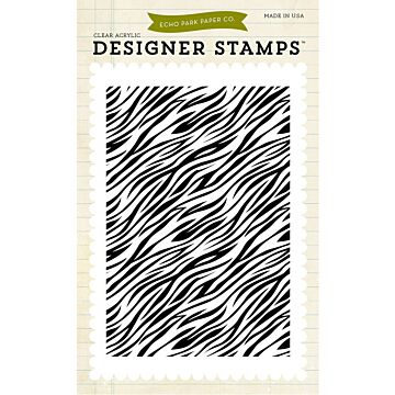 Echo Park - Zebra Print 4X6 Stamp Set