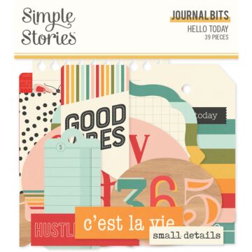 Simple Stories Journal Bits, Hello Today