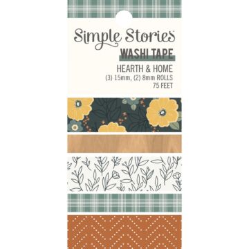 Simple Stories Washi Tape, Hearth & Home