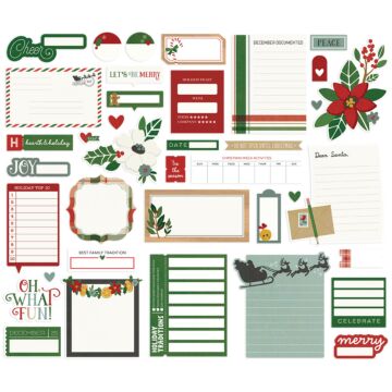 Simple Stories - Journal Bits, Hearth & Holiday