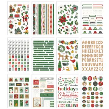 Simple Stories - Sticker Book, Hearth & Holiday