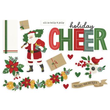 Simple Stories - Simple Pages Page Pieces, Hearth & Holiday