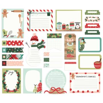 Simple Stories - Journal Bits, Baking Spirits Bright