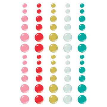 Simple Stories - Enamel Dots, Mix & A-Mingle