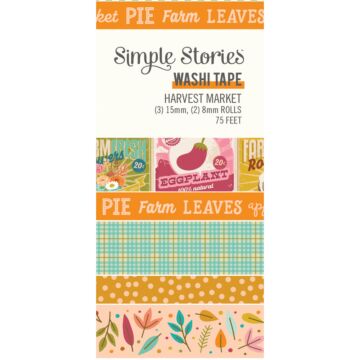Simple Stories Washi Tape, Harvest Market