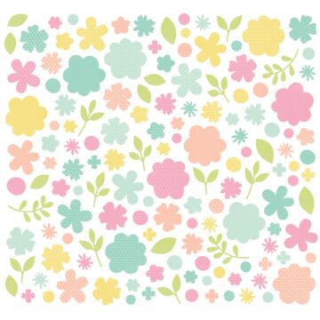 Simple Stories Color Vibe Flower Bits, Lights