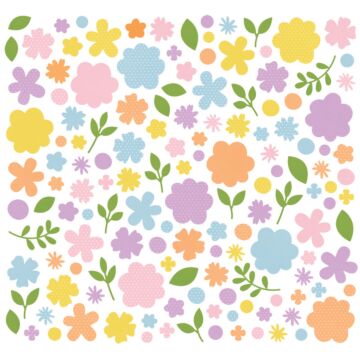 Simple Stories Color Vibe Flower Bits, Spring