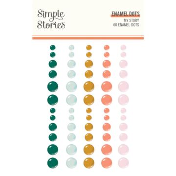 Simple Stories Enamel Dots, My Story