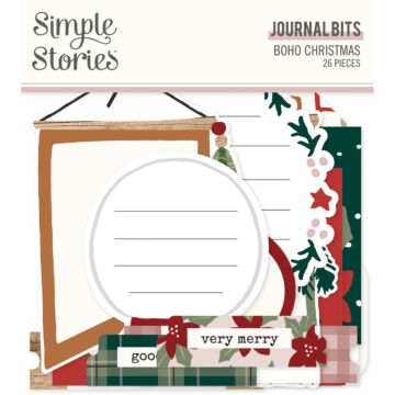 Simple Stories Journal Bits & Pieces, Boho Christmas