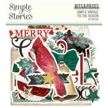 Simple Stories Bits & Pieces, Simple Vintage 'Tis The Season
