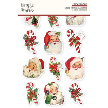 Simple Stories Sticker Book, Simple Vintage Dear Santa