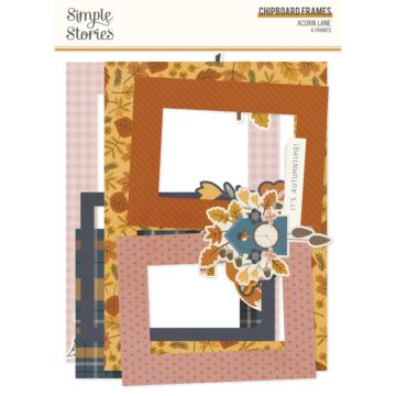 Simple Stories Chipboard Frames, Acorn Lane