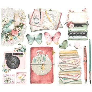 Simple Stories Big Bits & Pieces, Simple Vintage Love Story