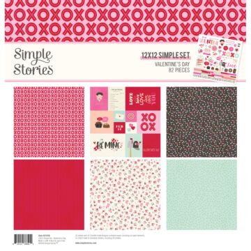 Simple Stories 12X12 Collection Kit, Valentine's Day
