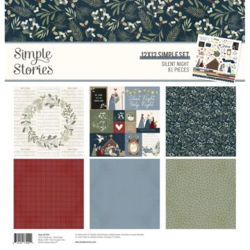Simple Stories 12X12 Collection Kit, Silent Night