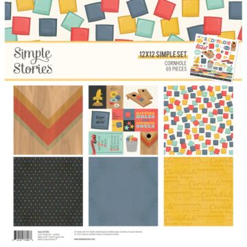 Simple Stories 12X12 Collection Kit, Cornhole