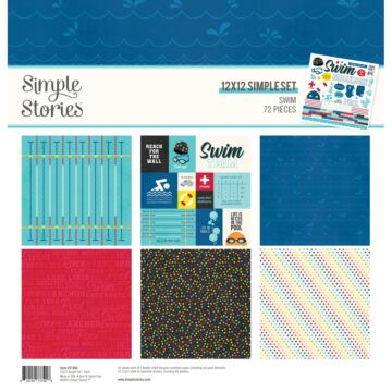 Simple Stories 12X12 Collection Kit, Swim