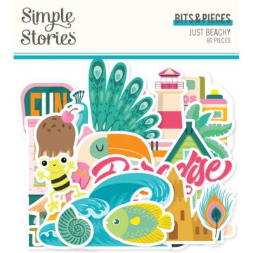 Simple Stories Bits & Pieces, Just Beachy
