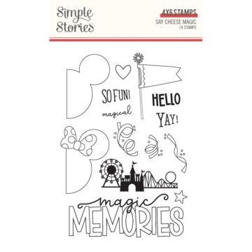 Simple Stories Clear Stamp, Say Cheese Magic
