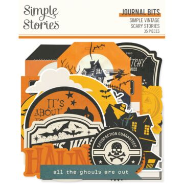 Simple Stories Journal Bits & Pieces, Simple Vintage Scary Stories
