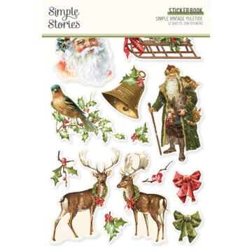 Simple Stories Sticker Book, Simple Vintage Yuletide