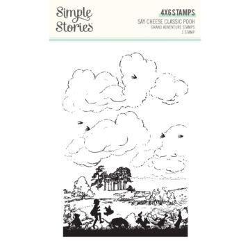 Simple Stories - Clear Stamp, Say Cheese Classic Pooh - Grand Adventure