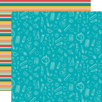 Simple Stories - 12X12 Patterned Paper, Book Fair - Dream Big
