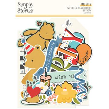 Simple Stories Big Bits & Pieces, Say Cheese Classic Pooh Birthday