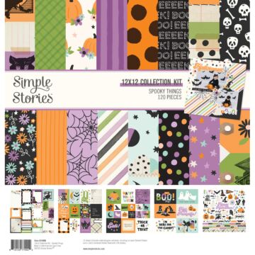 Simple Stories 12X12 Collection Kit, Spooky Things
