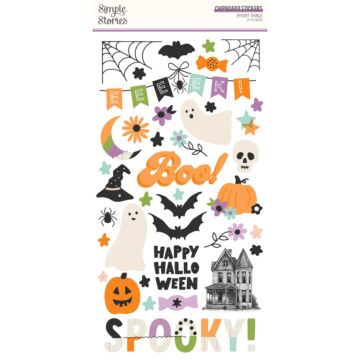 Simple Stories 6X12 Chipboard, Spooky Things