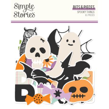 Simple Stories Bits & Pieces, Spooky Things