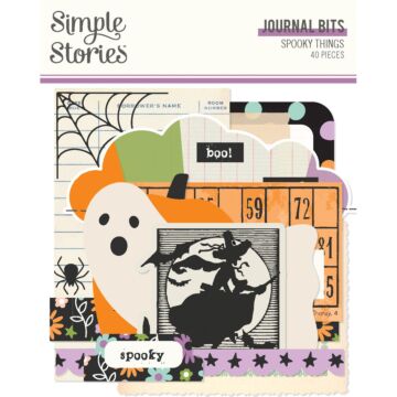 Simple Stories Journal Bits & Pieces, Spooky Things