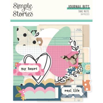 Simple Stories Journal Bits & Pieces, Take Note