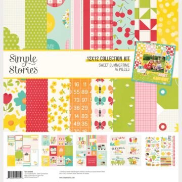 Simple Stories Sweet Summertime 12X12 Collection Kit