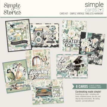 Simple Stories Simple Vintage Timeless Harmony Simple Cards Card Kit