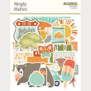 Simple Stories Open Road Bits & Pieces