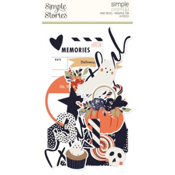 Simple Stories Frightful Fun Simple Pages Page Pieces