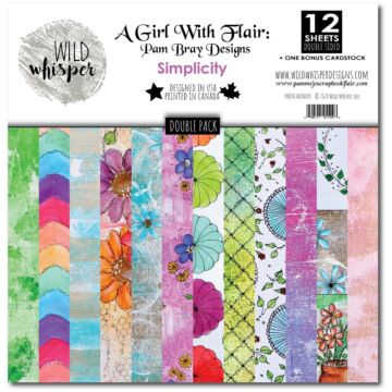 Wild Whisper - PAM BRAY SIMPLICITY - DOUBLE 12X12 PAPER PACK