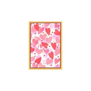 Sizzix A6 Layered Stencils, Mark Making Hearts (4pk)