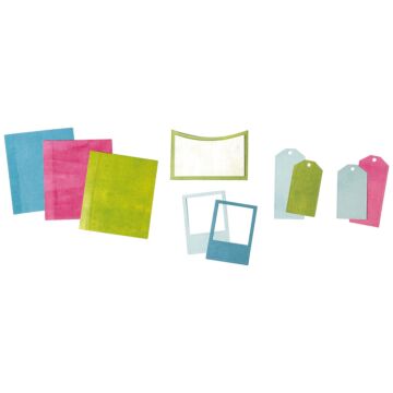 Sizzix Thinlits Die Set, Journal Essential Pages