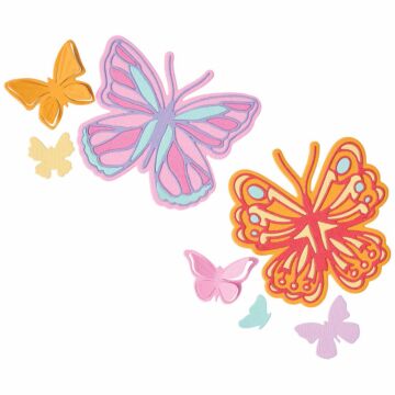 Sizzix Thinlits Die Set, Spring Wings