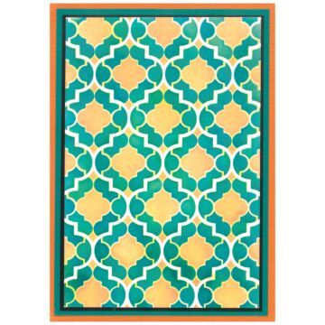 Sizzix Stencils, Stencil Textures from Afar #2