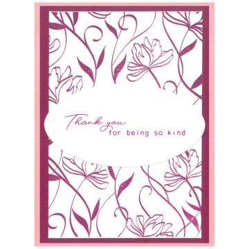 Sizzix Framelits Die Set w/Stamps, Wall Flower