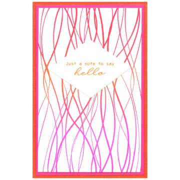 Sizzix Framelits Die Set w/Stamps, Live Wire