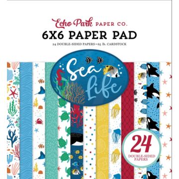 Echo Park SEA LIFE 6X6 PAPER PAD